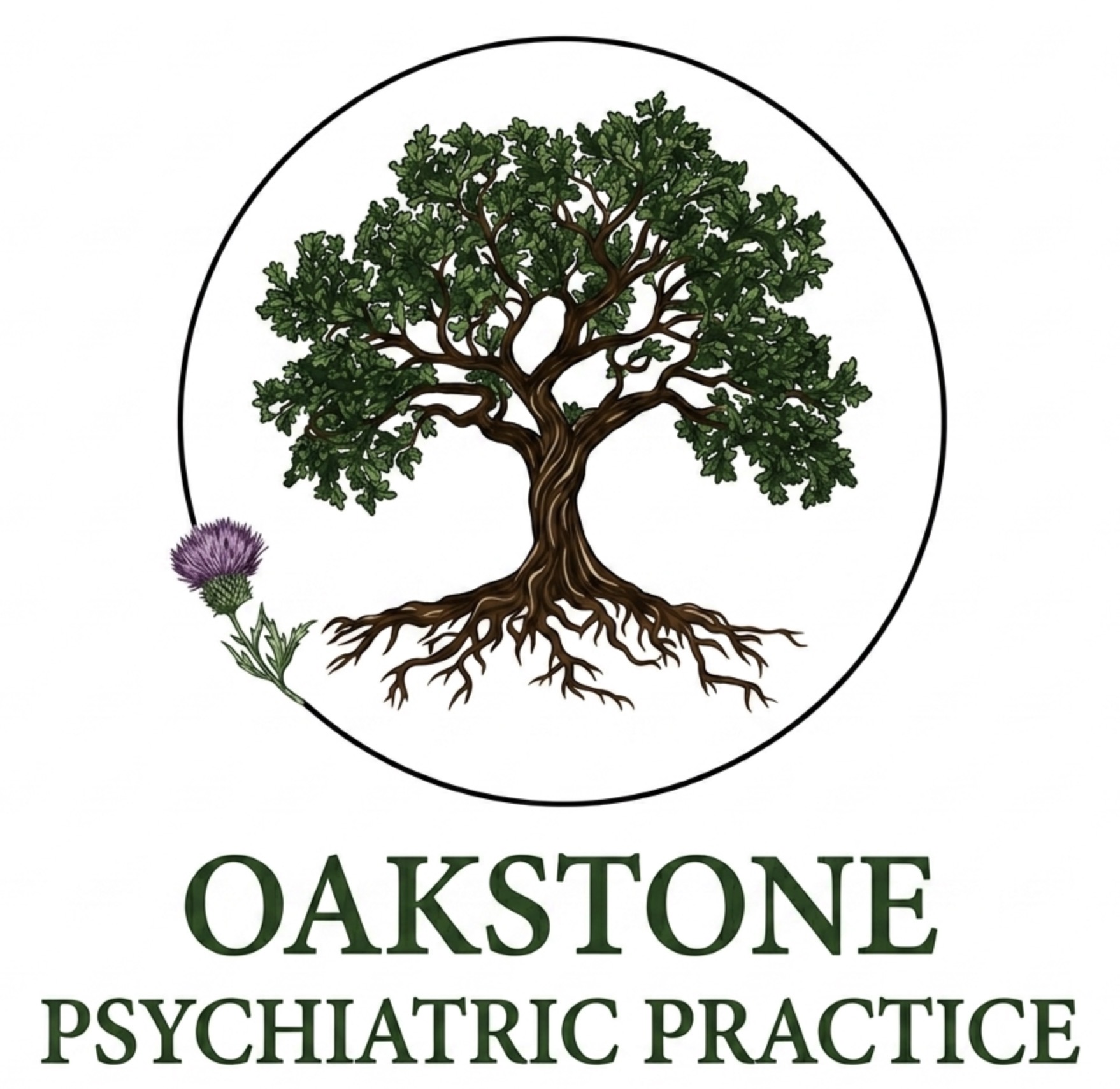 Oakstone Psychiatry Logo
